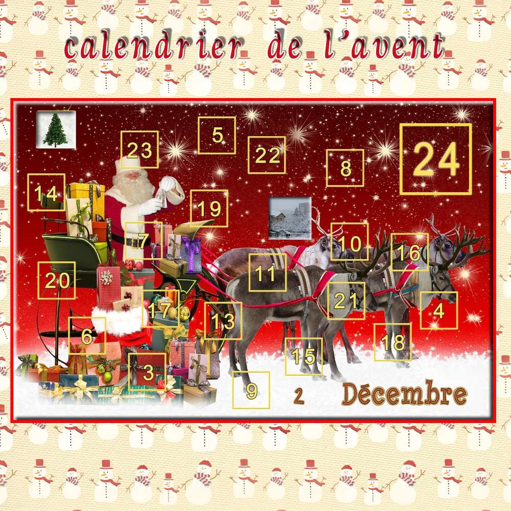 calendrier de l'avent 2