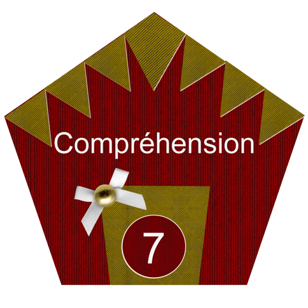 CALENDRIER DE L'AVENT - 7 DECEMBRE