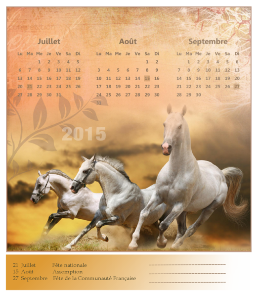 Calendrier