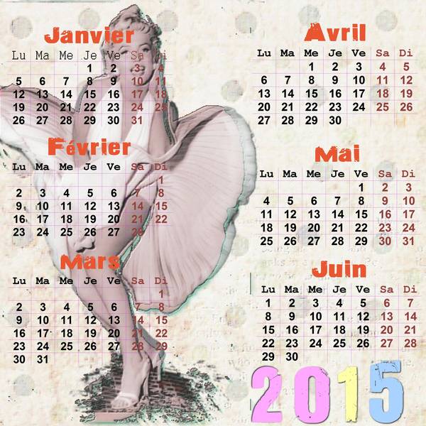 Calendrier_Marilyn