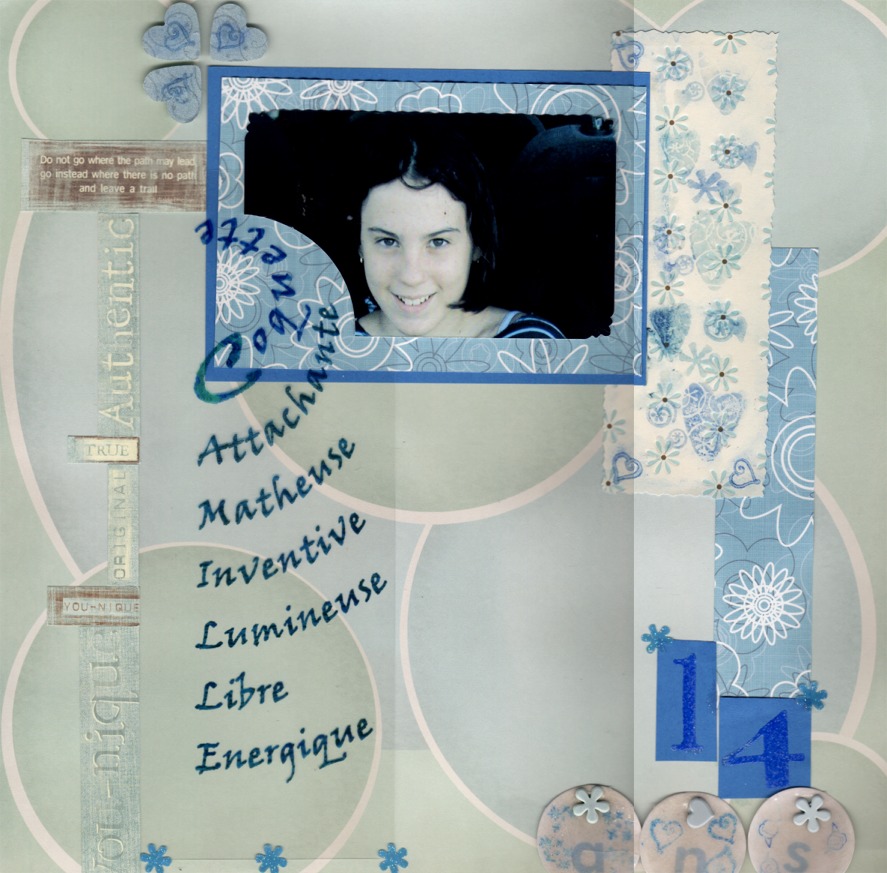 Camille bientôt 14 ans