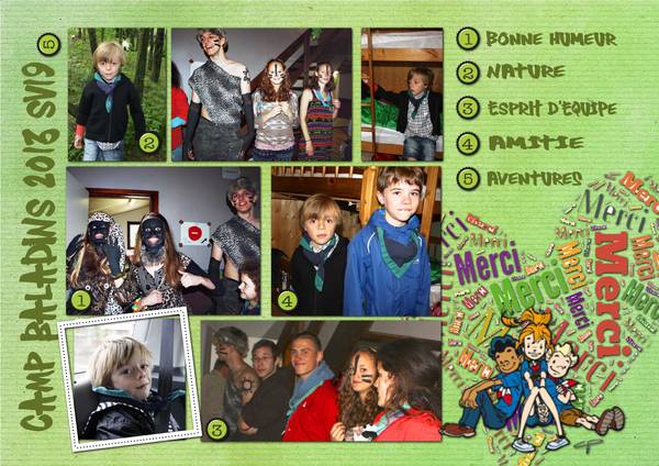 Camp baladins été 2013