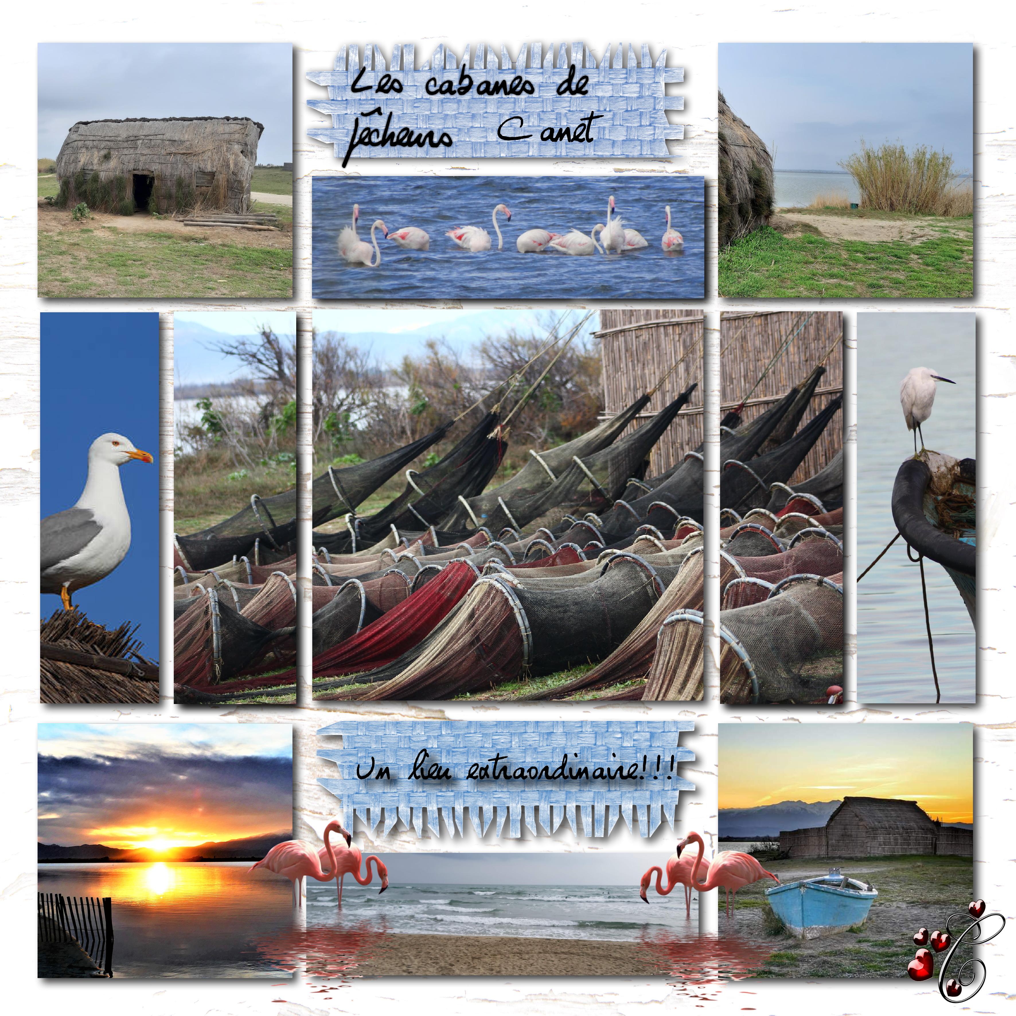 Canet Les cabanes de pêcheurs