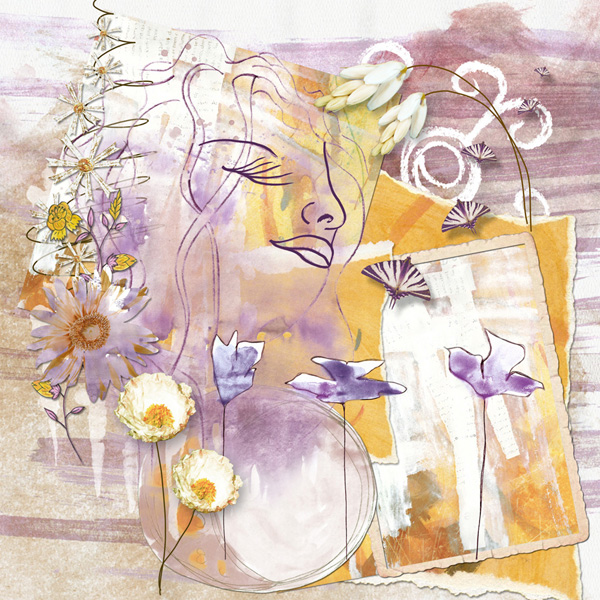 Caresses du soleil de printemps