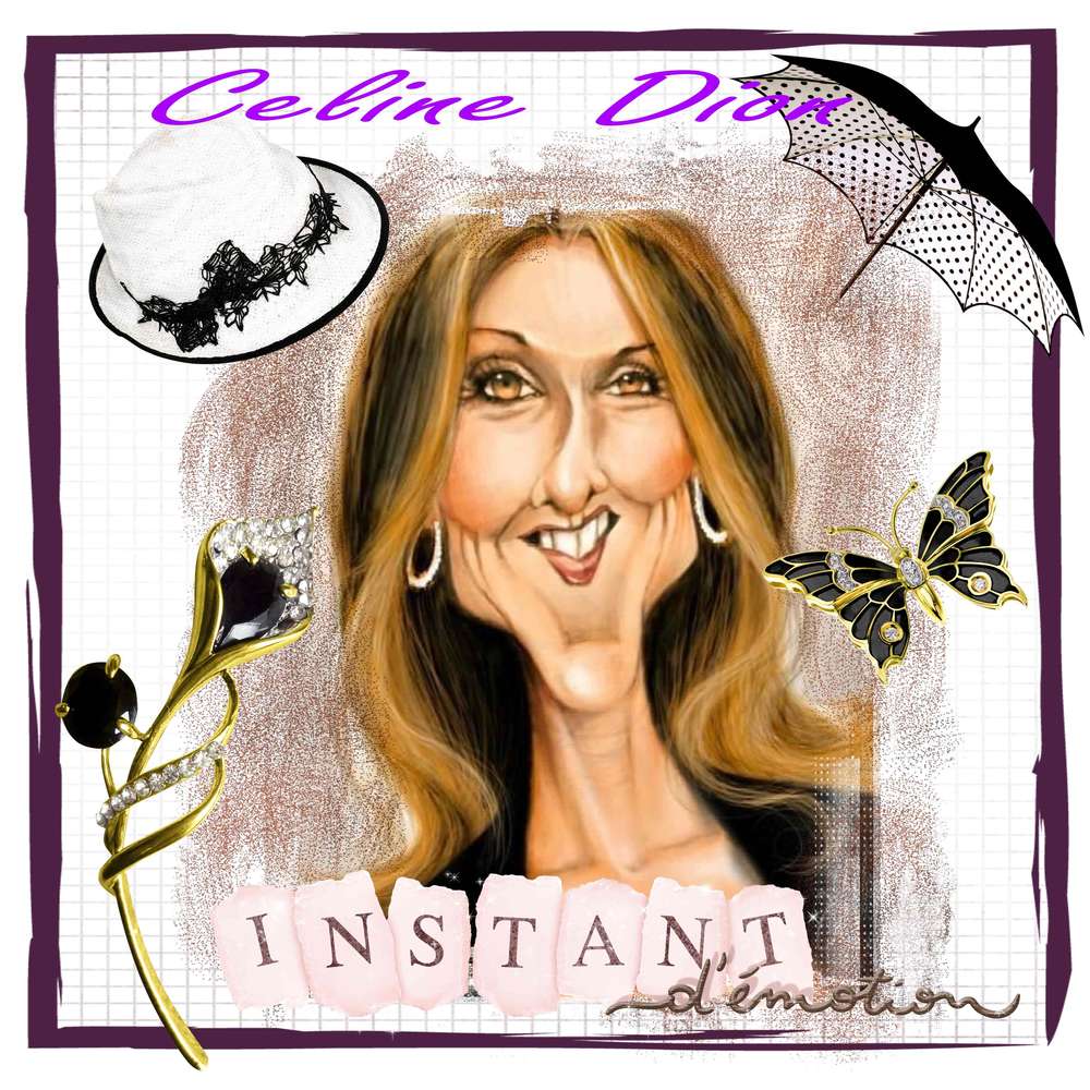 Caricature céline dion