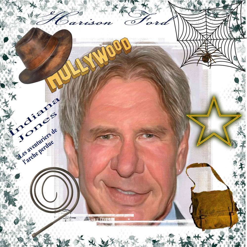 caricature harison ford