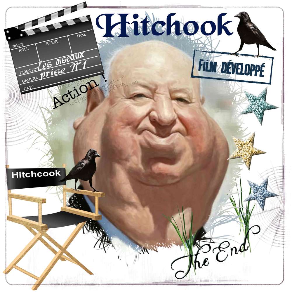 Caricature hitchcook