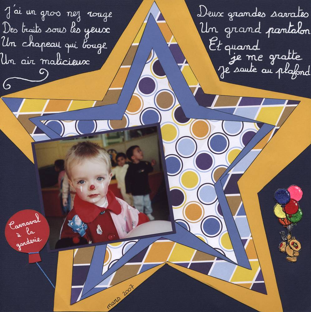 Carnaval à la garderie