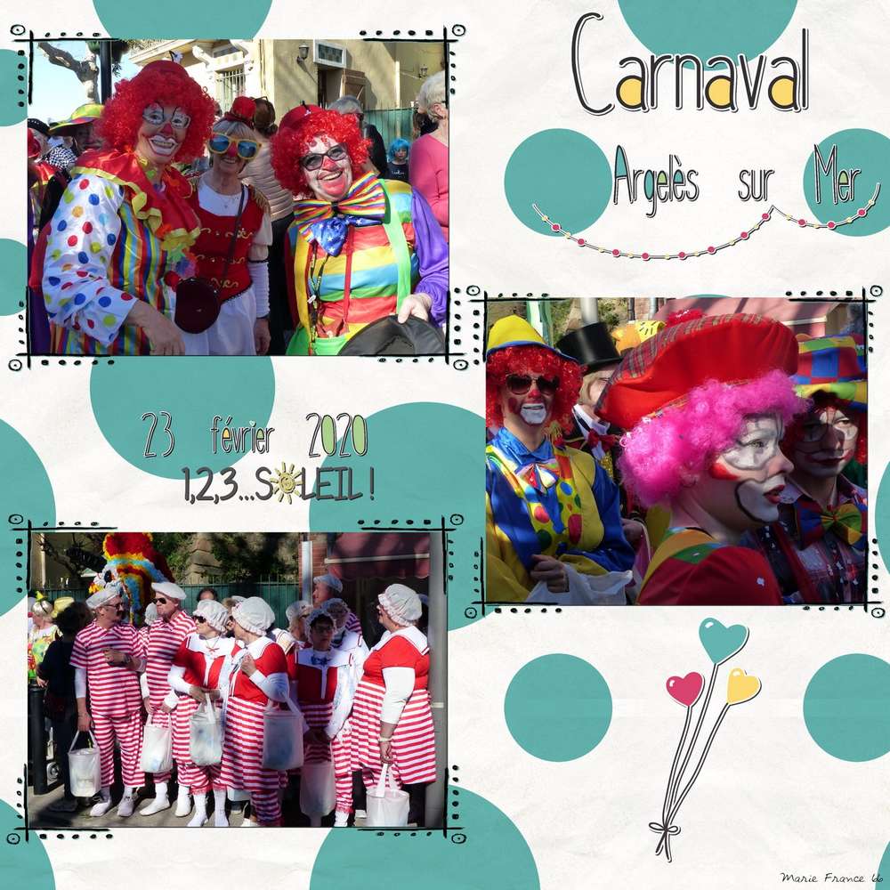 CARNAVAL ARGELES SUR MER DU 23 FEVRIER 2020