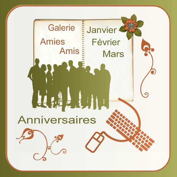 CARNET - ANNIVERSAIRES GALERIE