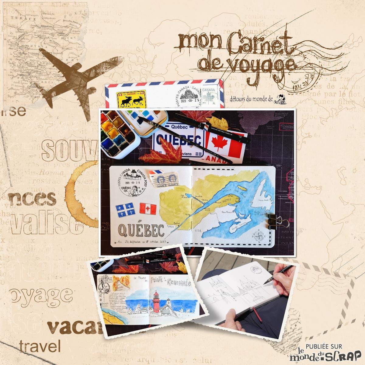 Carnet de voyage au Québec