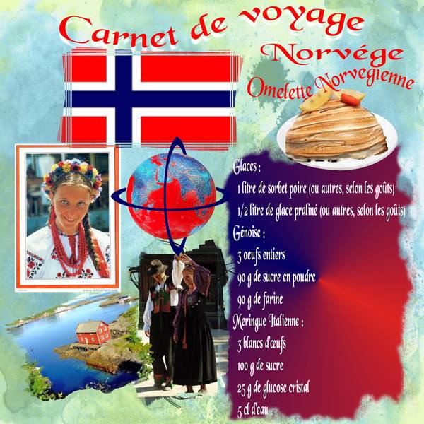 carnet de voyage Norvége