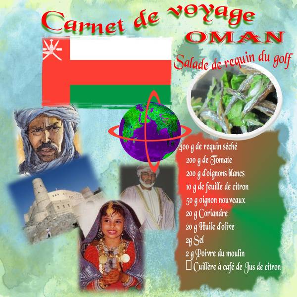 Carnet de voyage Oman