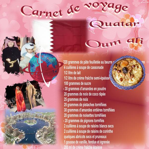 Carnet de voyage Quatar
