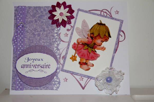 carte anniv 3D
