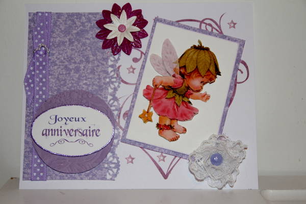 carte anniv 3D