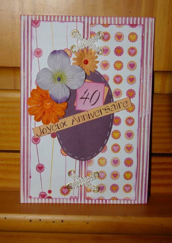 Carte Anniversaire De Mariage Forum Le Monde Du Scrap