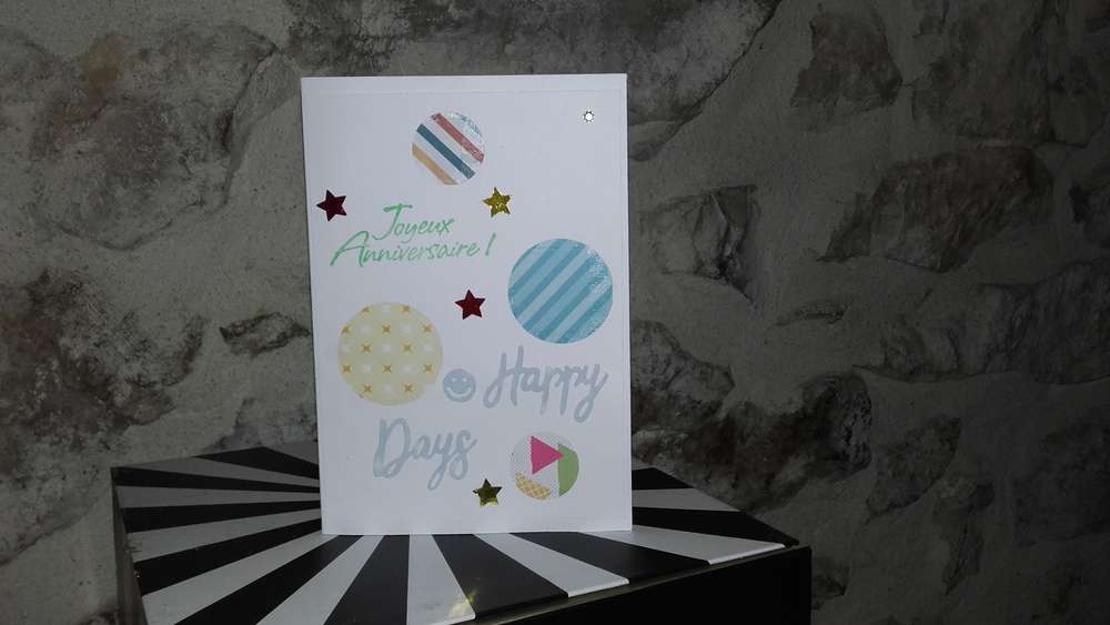 Carte Anniversaire