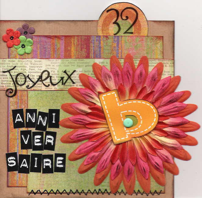 Carte anniversaire