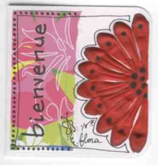 Carte BIENVENUE FLORA