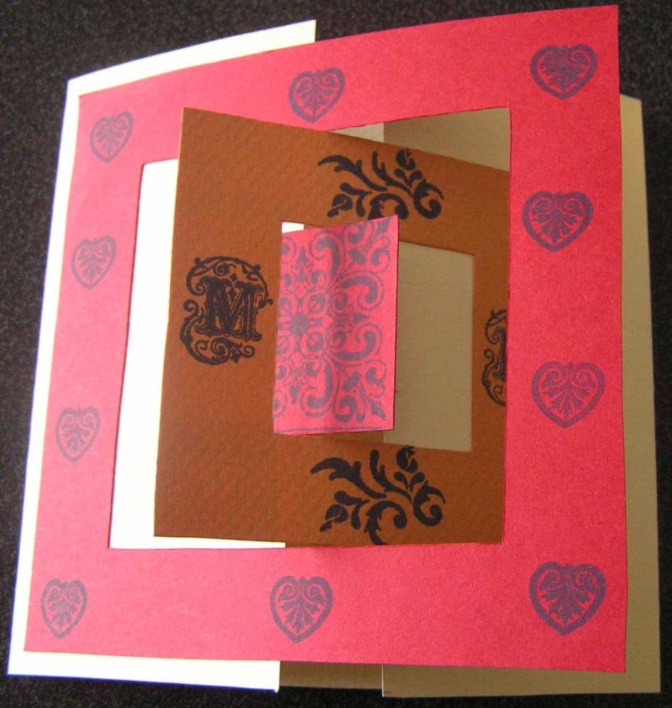 carte carrés ouverte