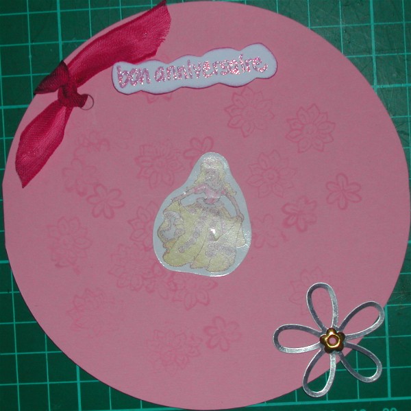 Carte d'anniversaire pour Clélie