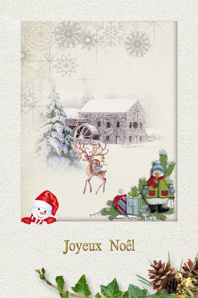 carte de noêl 2015