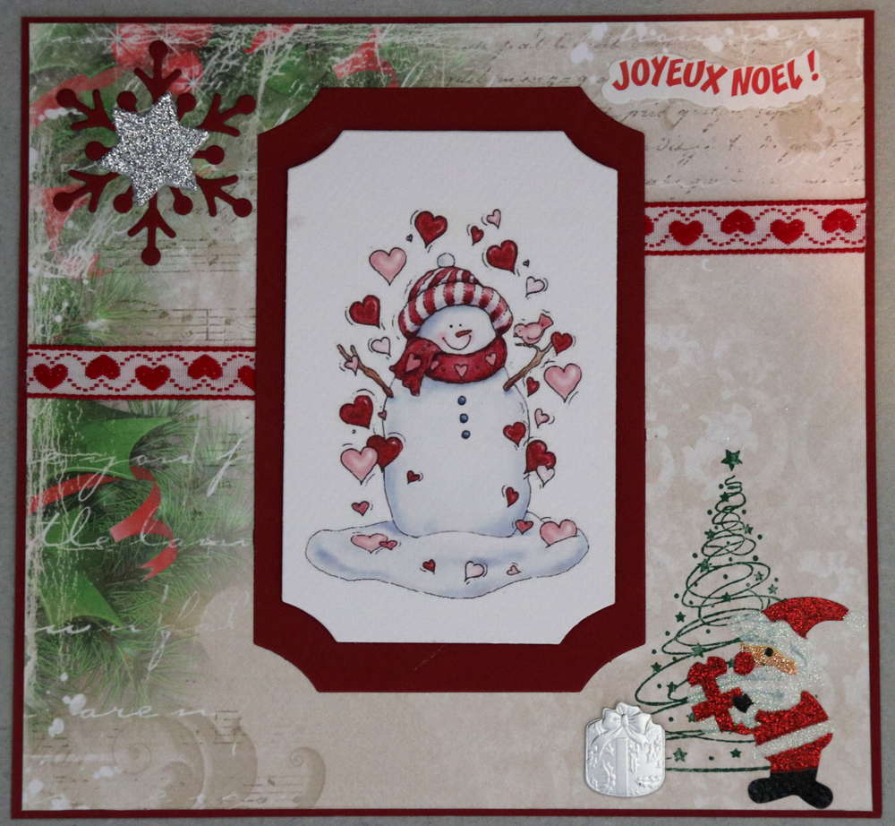 carte de Noël