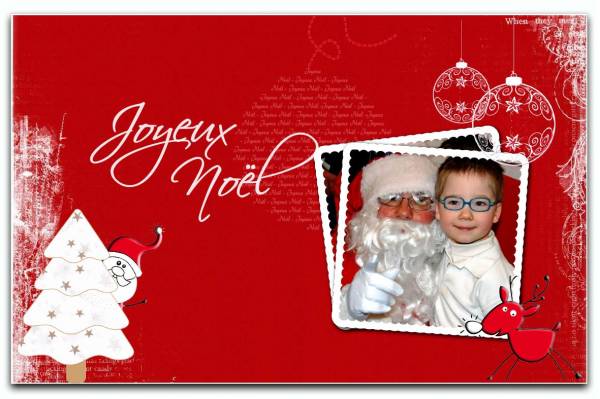 Carte de Noël