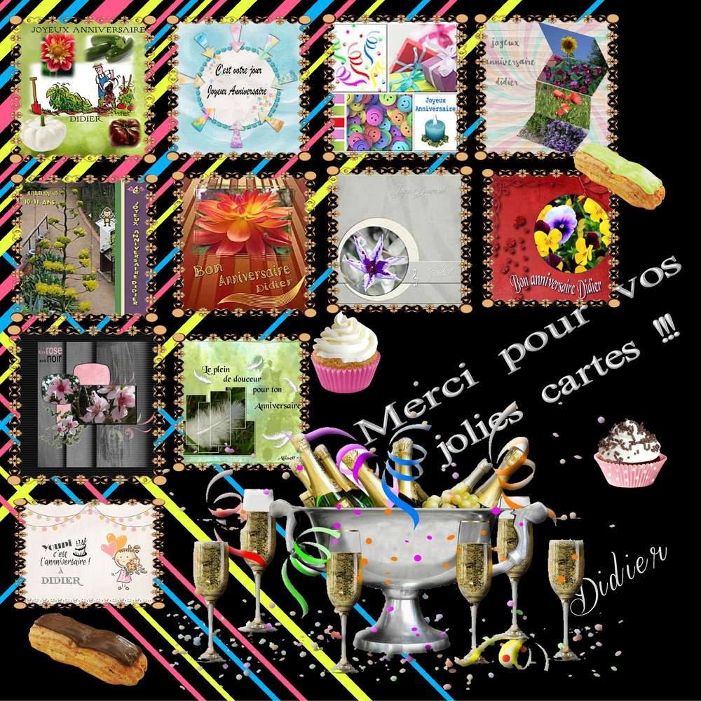 carte de remerciement