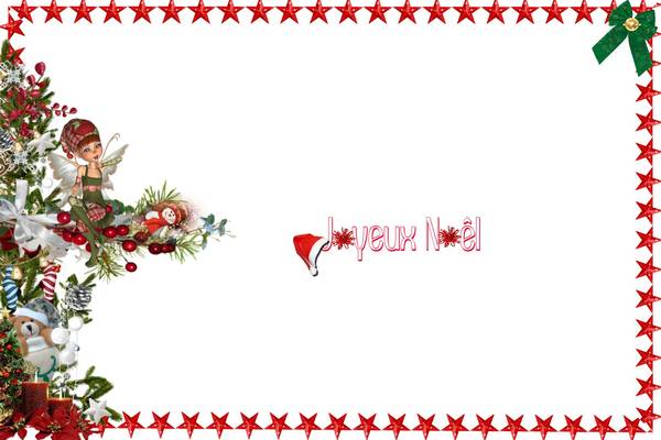 Carte de voeux de noêl