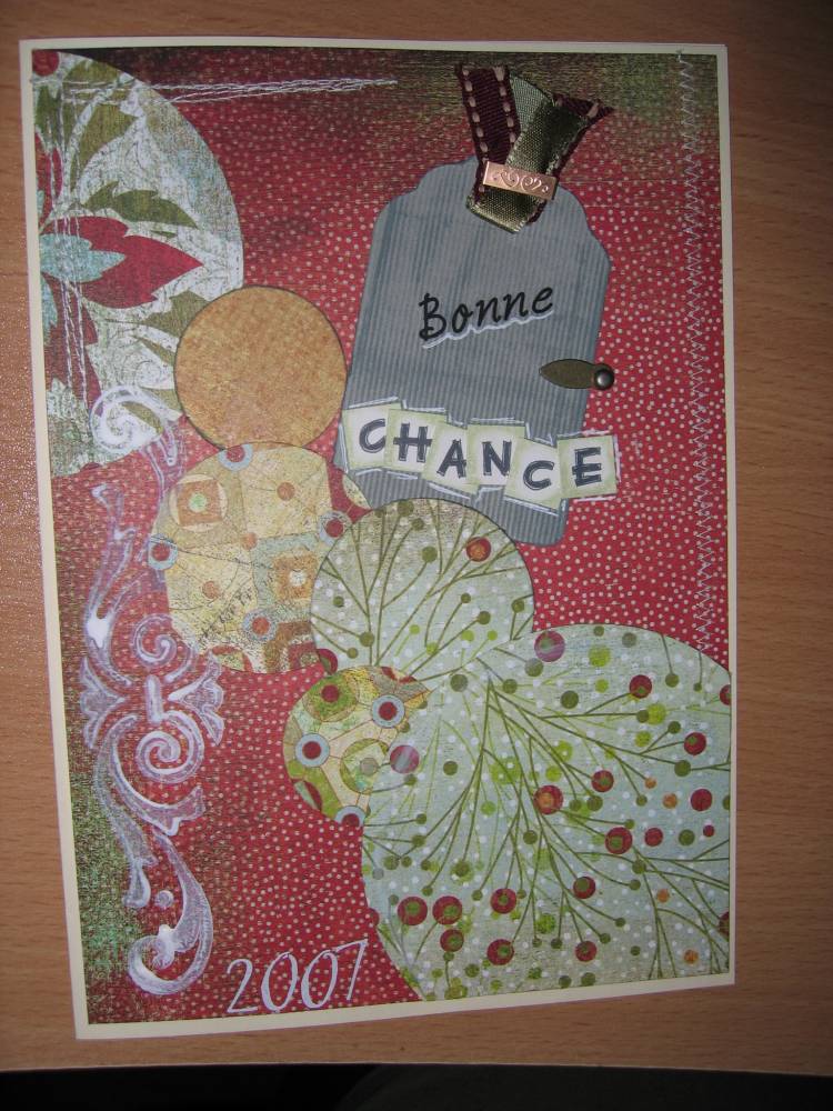 carte départ d'un collègue