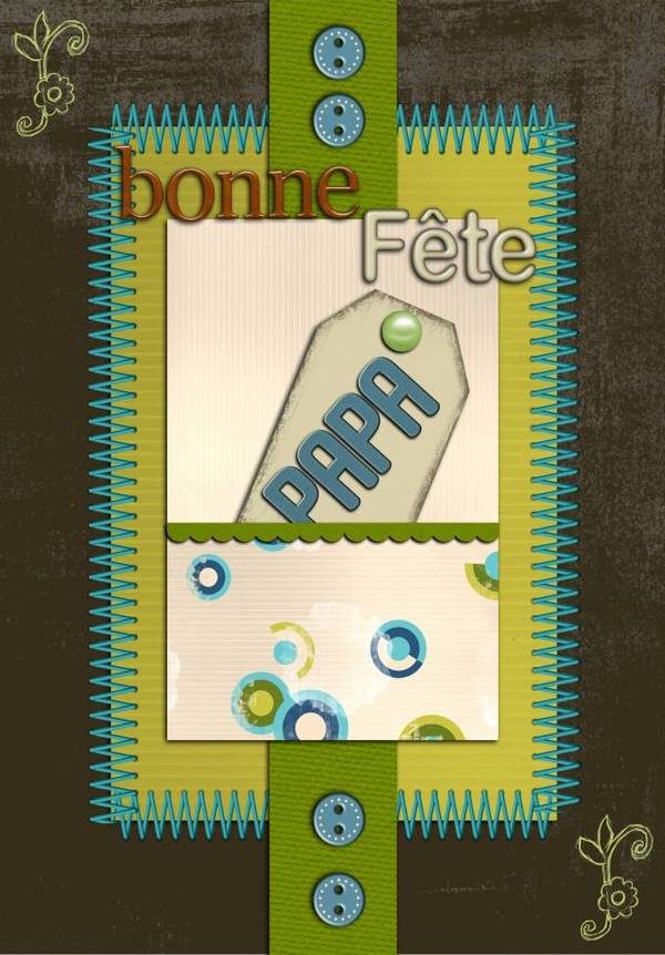 carte fête des pères