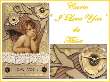 CARTE I LOVE YOU