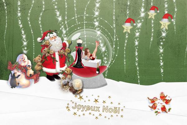 Carte joyeux noël 2015