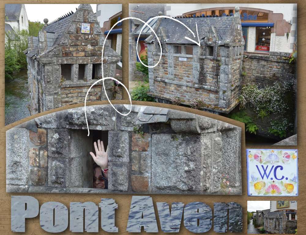 carte postale de Pont Aven