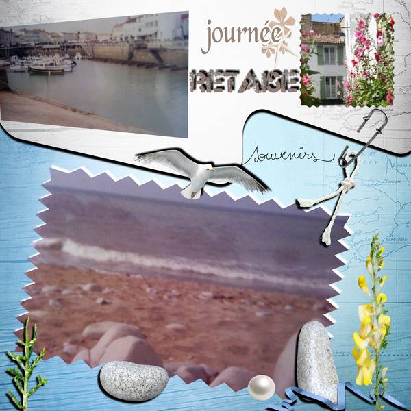 carte postale rétaise