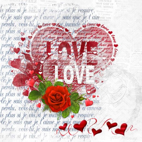 carte st valentin pour mon cheri