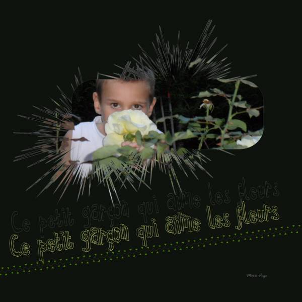 ce petit garçon...