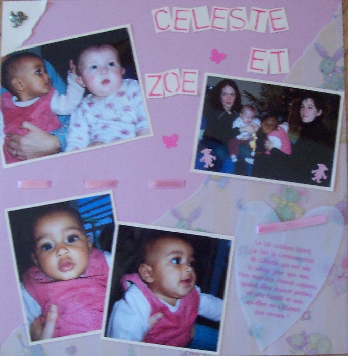 Celeste et Zoé.
