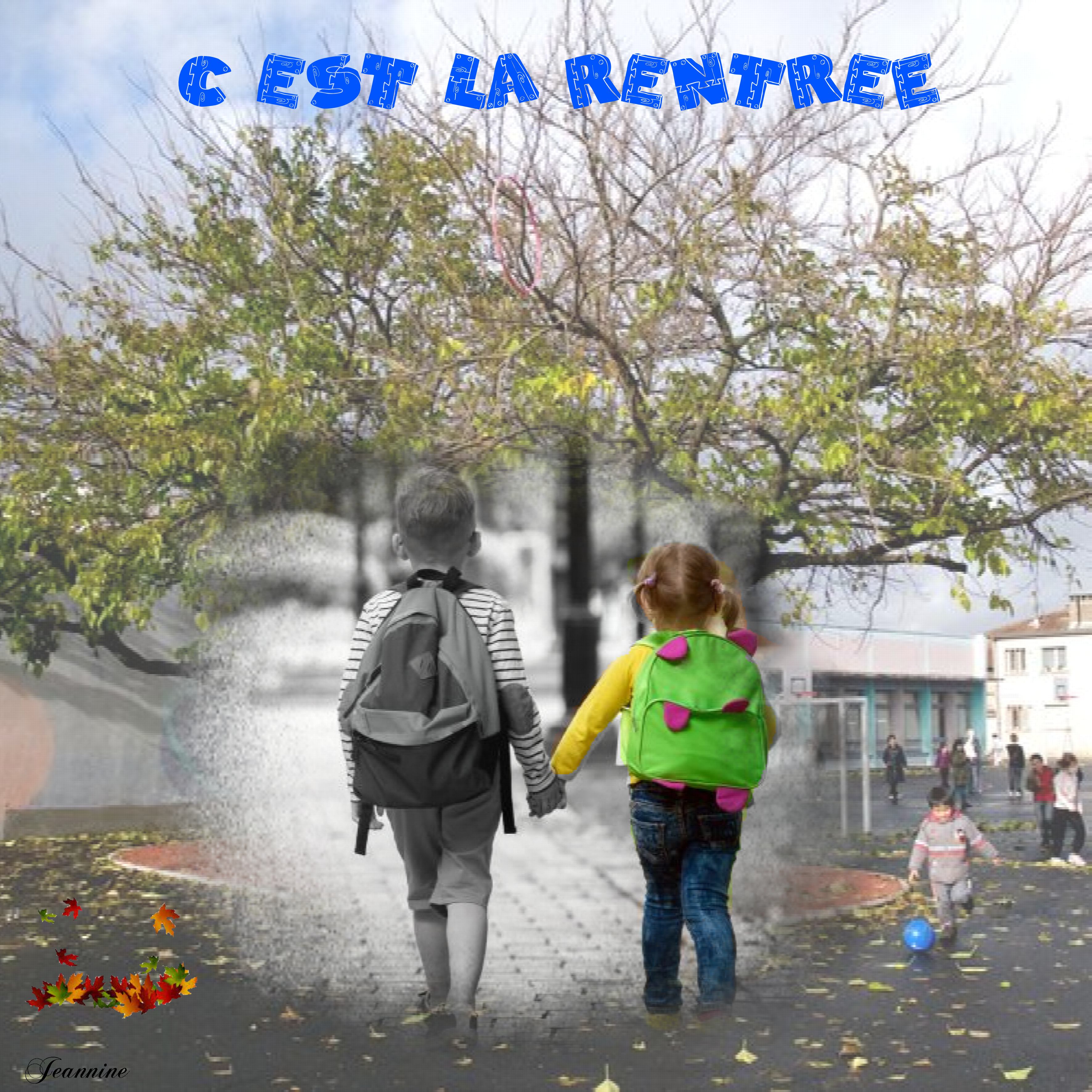 c'est la rentrée   Jeannine