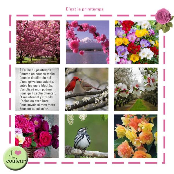 C'est le printemps