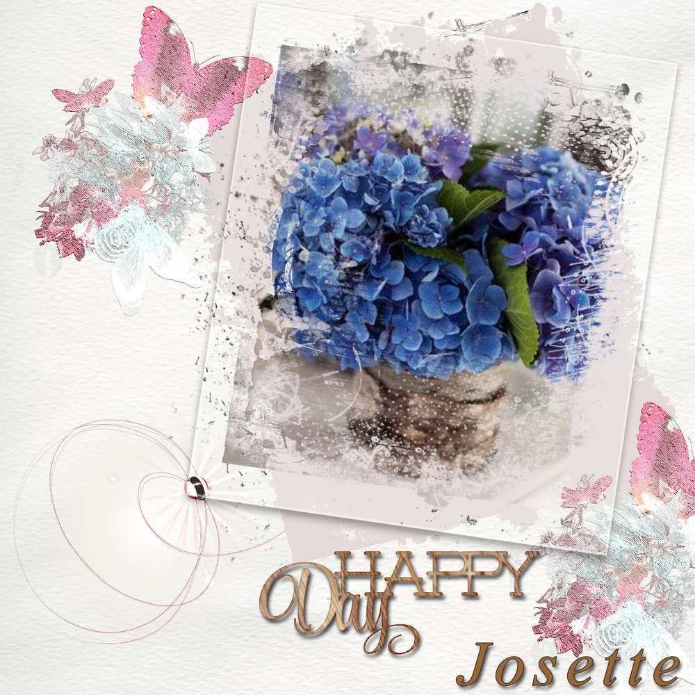 C'est pour toi Josette...