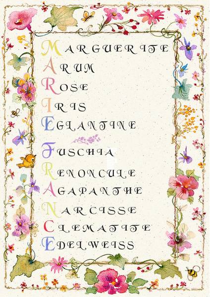 CHALLENGE ACROSTICHE DE GILBERTE.