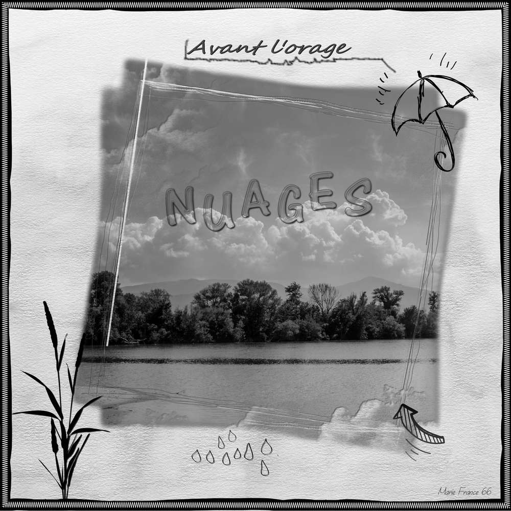 CHALLENGE ARC EN CIEL 28 JANVIER NOIR ET BLANC 2