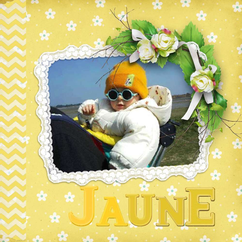 challenge arc en ciel ; jaune