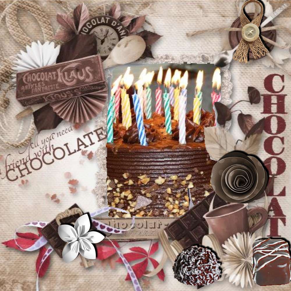 challenge arc en ciel : marron