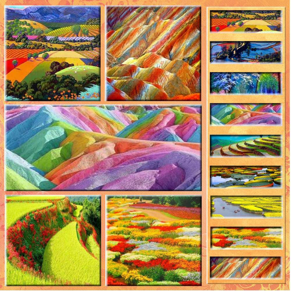 challenge arc-en-ciel multicolor