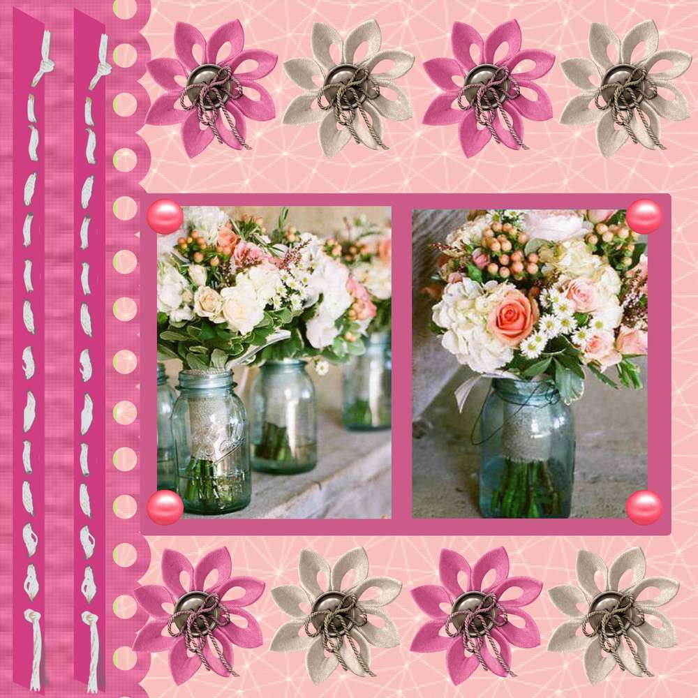 challenge arc en ciel : rose