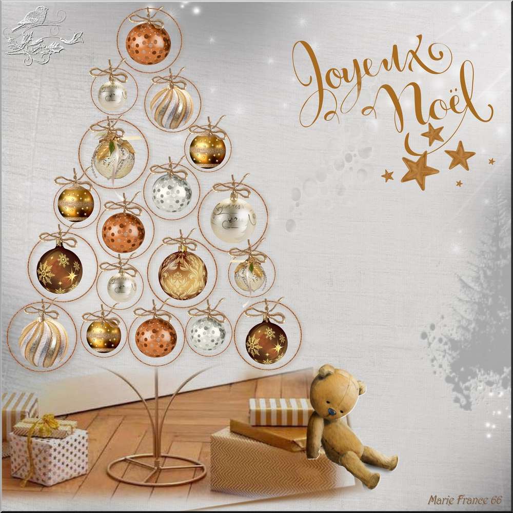 CHALLENGE CDIP CHLOE 1 SAPIN calendrier de l'aven façon scrap